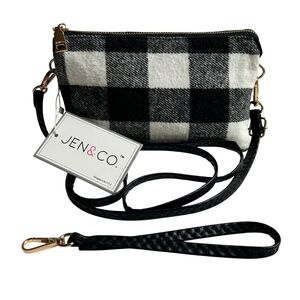 NWT JEN & CO. Crossbody Wristlet Bag NEW with Tags